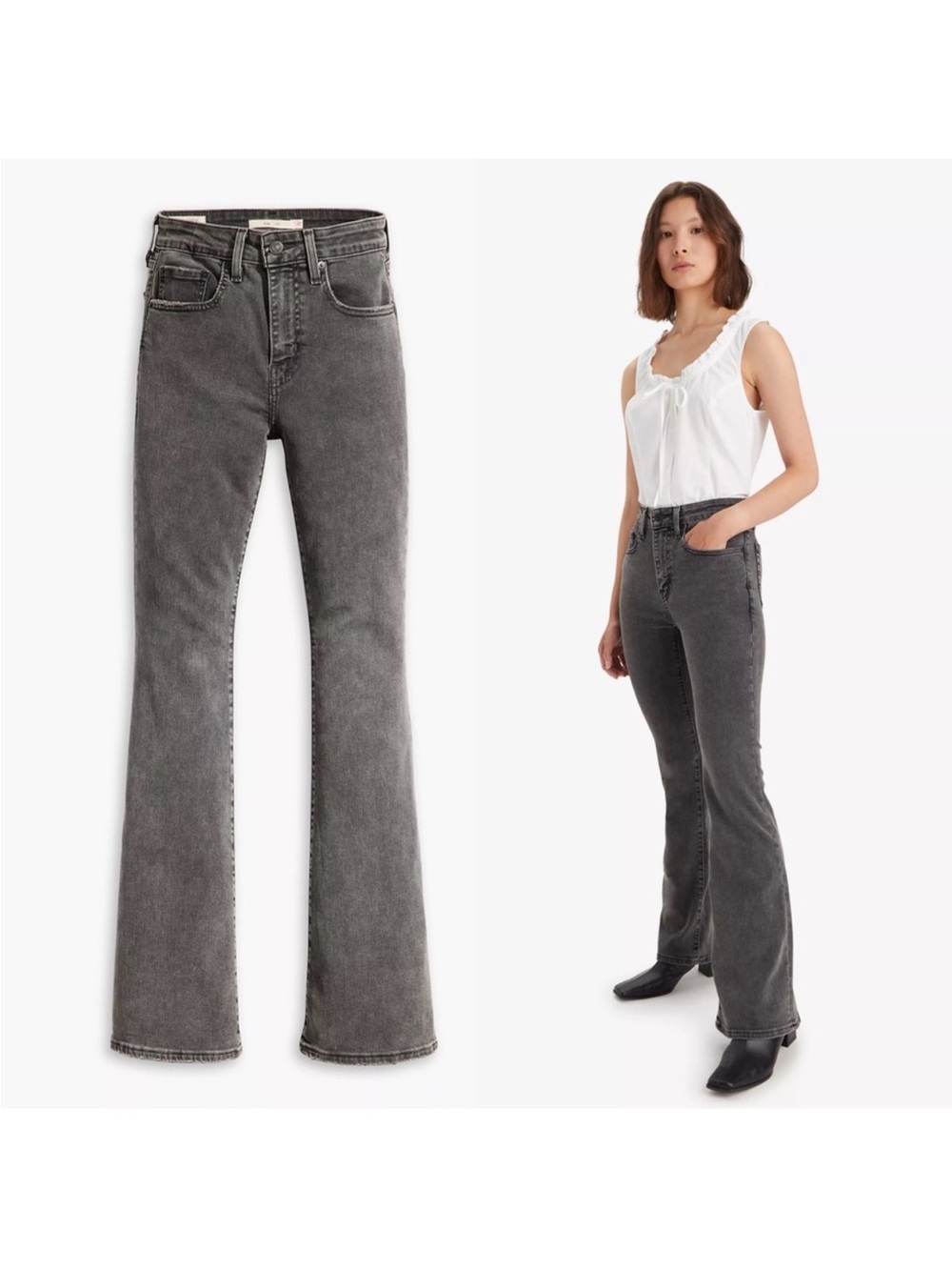 Levis 726 High Rise Flare jeans